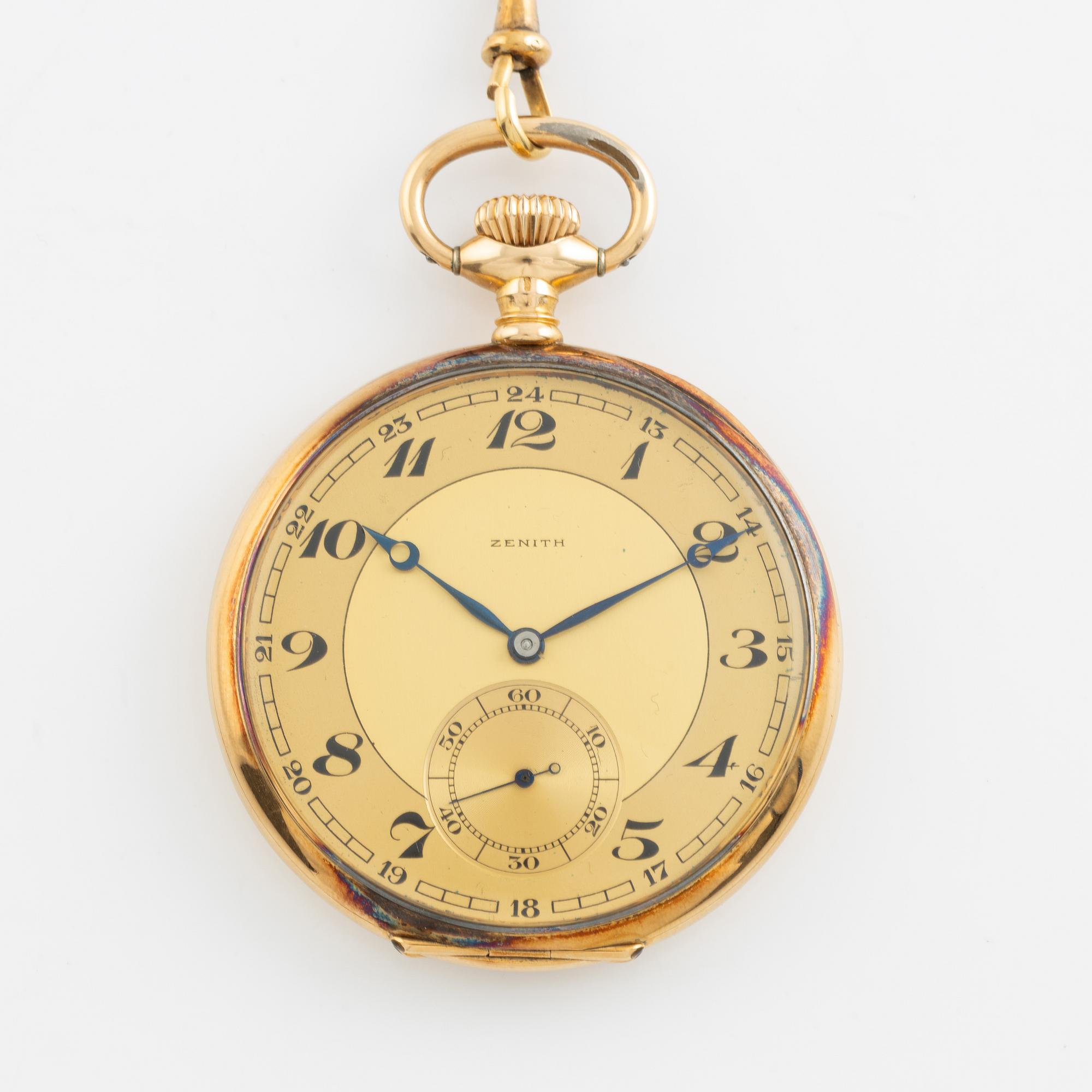 Zenith, pocket watch, 51 mm.
