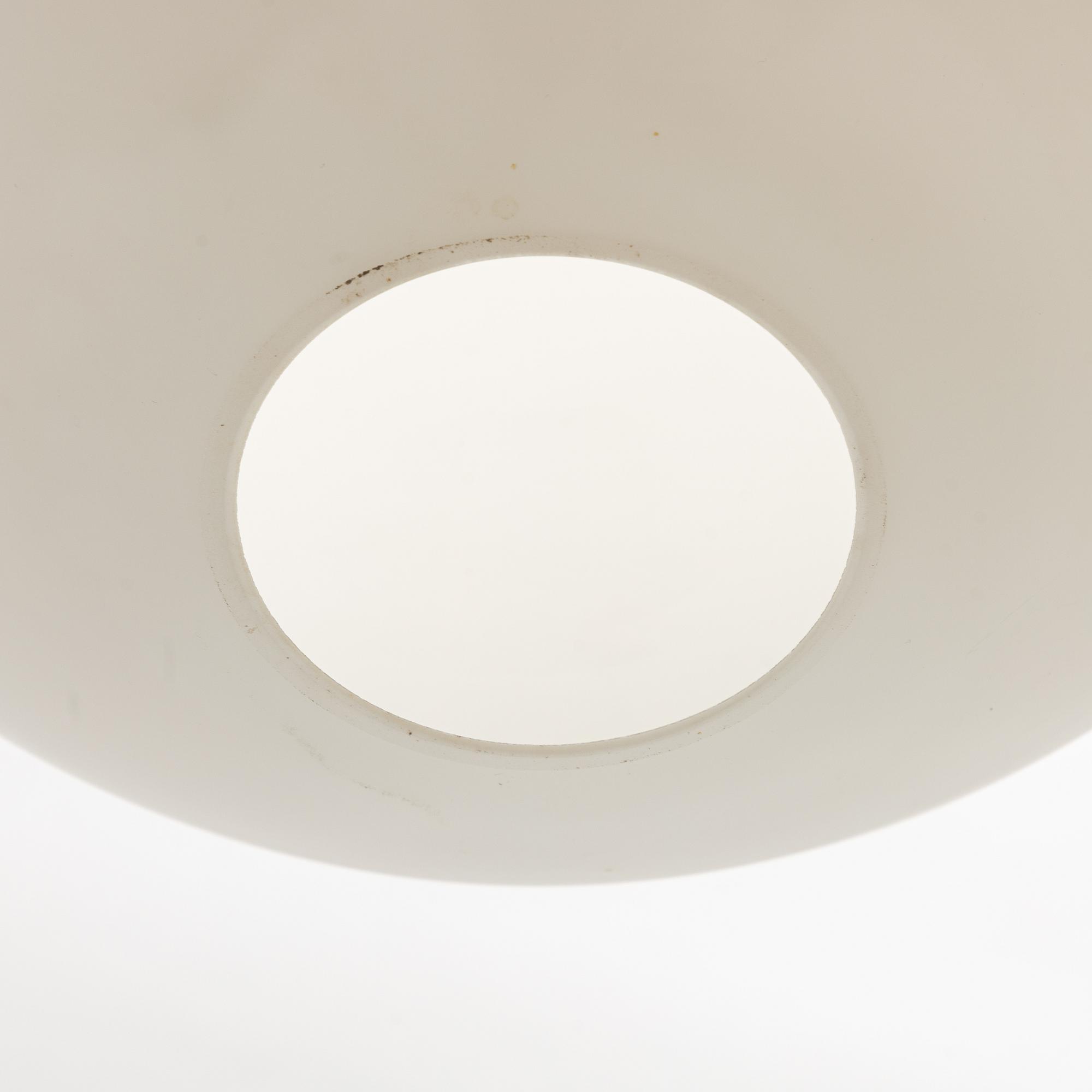 Lisa Johansson-Pape, taklampor, ett par, 'Onion-Lamp' / "Kantiga löken", Iittala, Asea, 1950-tal.