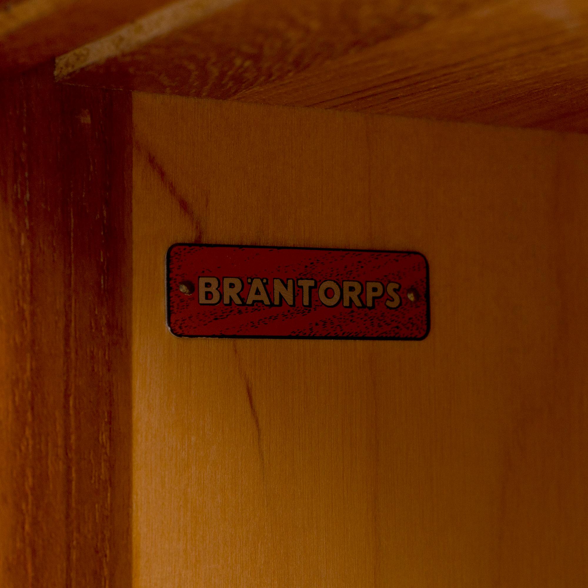 A 1950s/1960s teak veneered sideboard, Bräntorps.
