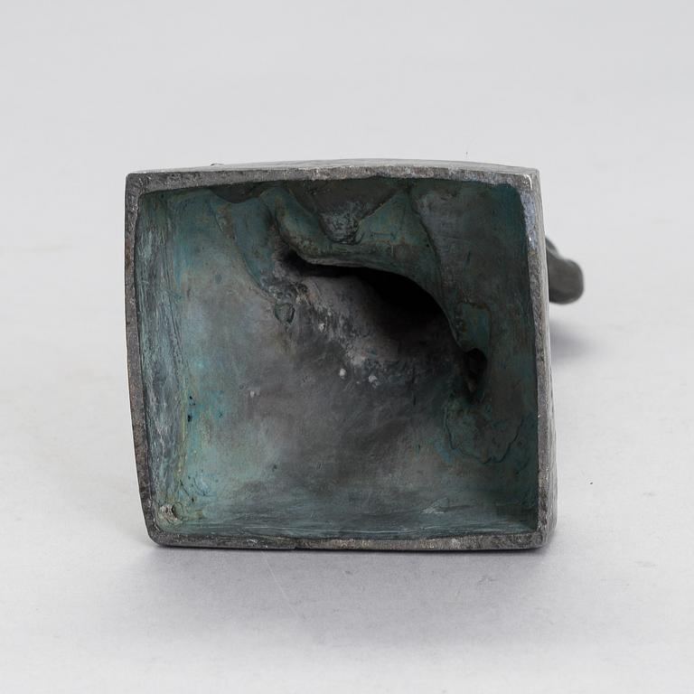 Hjalmar Stenholm, a bronze sculpture, signed and dated 1935.