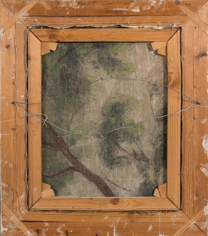 ILMARI HUITTI, oil on canvas, signed and dated-46.