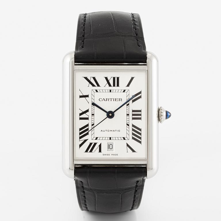 Cartier, Tank Must de Cartier "XL", wristwatch, 41 mm x 31 mm.