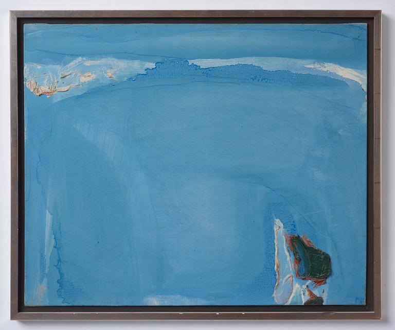 Olivier Debré, “Petit port bleu”.