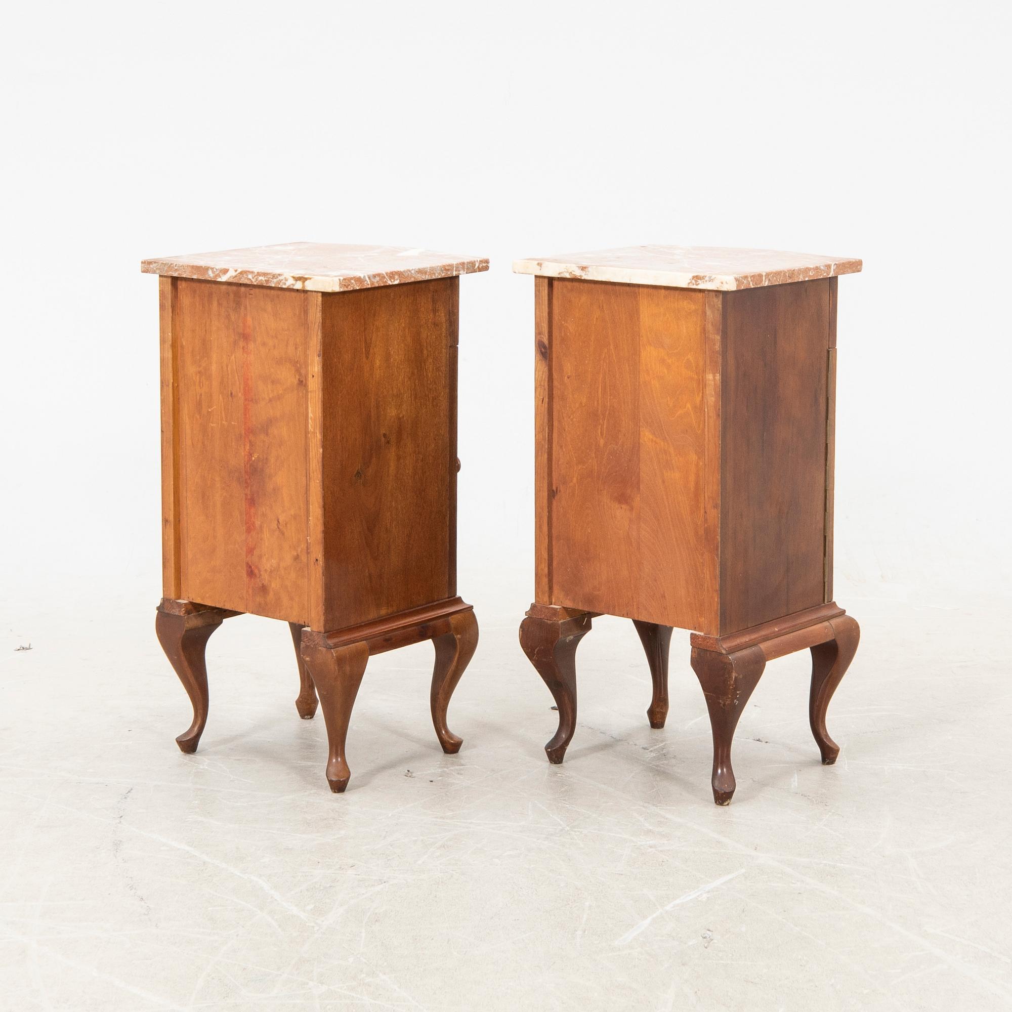 Pair of bedside tables from the 1920s/30s.