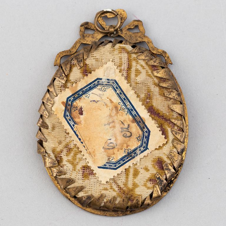 Unknown artist 19th/20th Century. Miniature. Unsigned.