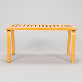 Alvar Aalto, A flower and suitcase bench '106', made to order, for Artek, 1976.
