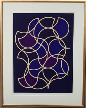 OUTI IKKALA, serigrafi, numr. 27/110, sign. och dat. -77.