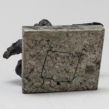 TORSTEN FRIDH, Sculpture. Bronze. Signed. Height 17 cm, length 18 cm.
