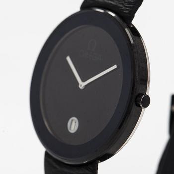 Omega, Art collection, Max Bill, wristwatch, 40 mm.