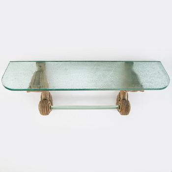 SPEGEL MED KONSOLBORD, Swedish Modern, 1940-tal.