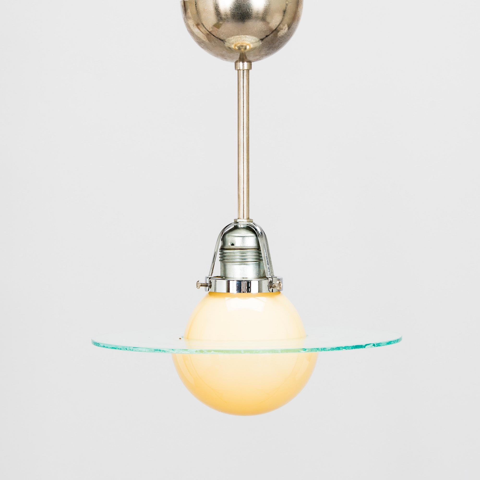 Ceiling lamp, so-called "Saturnus" 1930s.