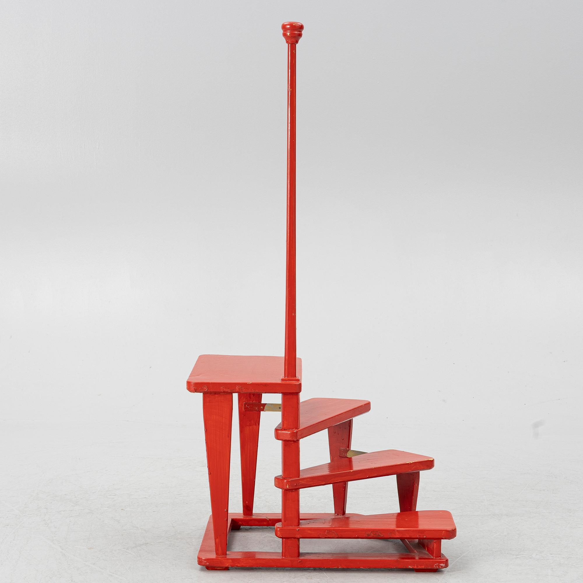 Library ladder, second half of the 20th century.