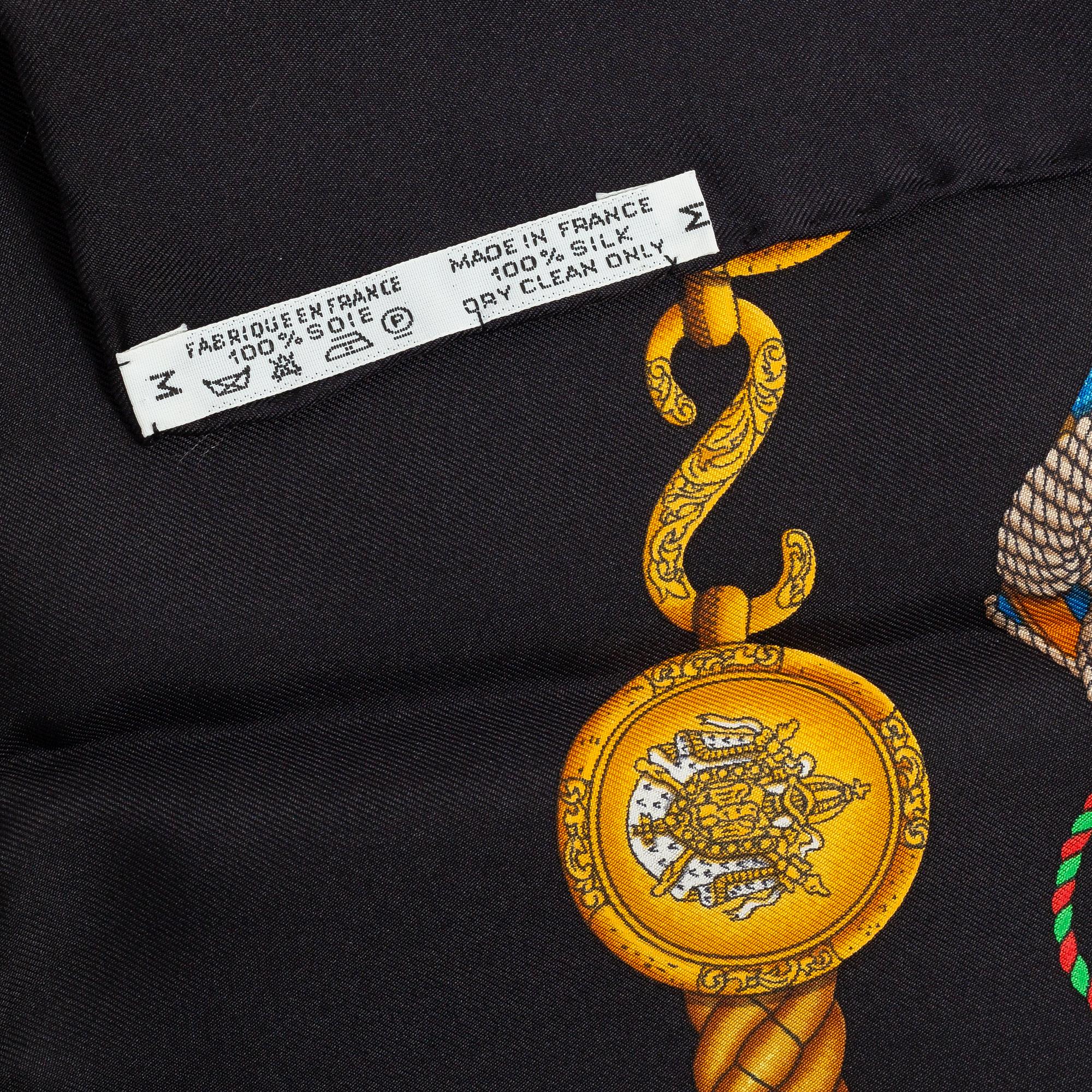 Hermès, scarf, "Les Tambours".