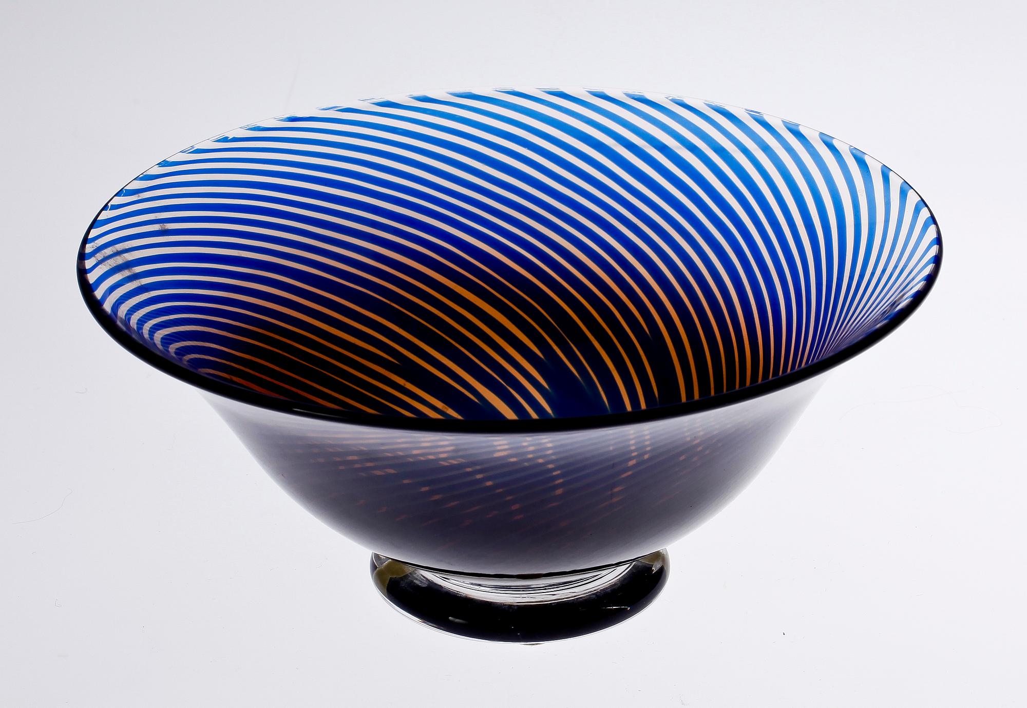 SKÅL, glas, slipgraal Edward Hald Orrefors.