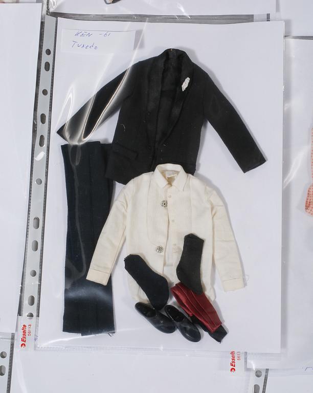 PARTI BARBIETILLBEHÖR, 1900-talets tredje kvartal/andra hälft.