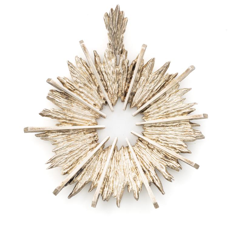 Pendant, Knud V. Andersen, silver, Denmark.