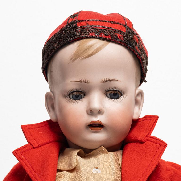 Boy doll, likely Germany, first half of the 20th century.