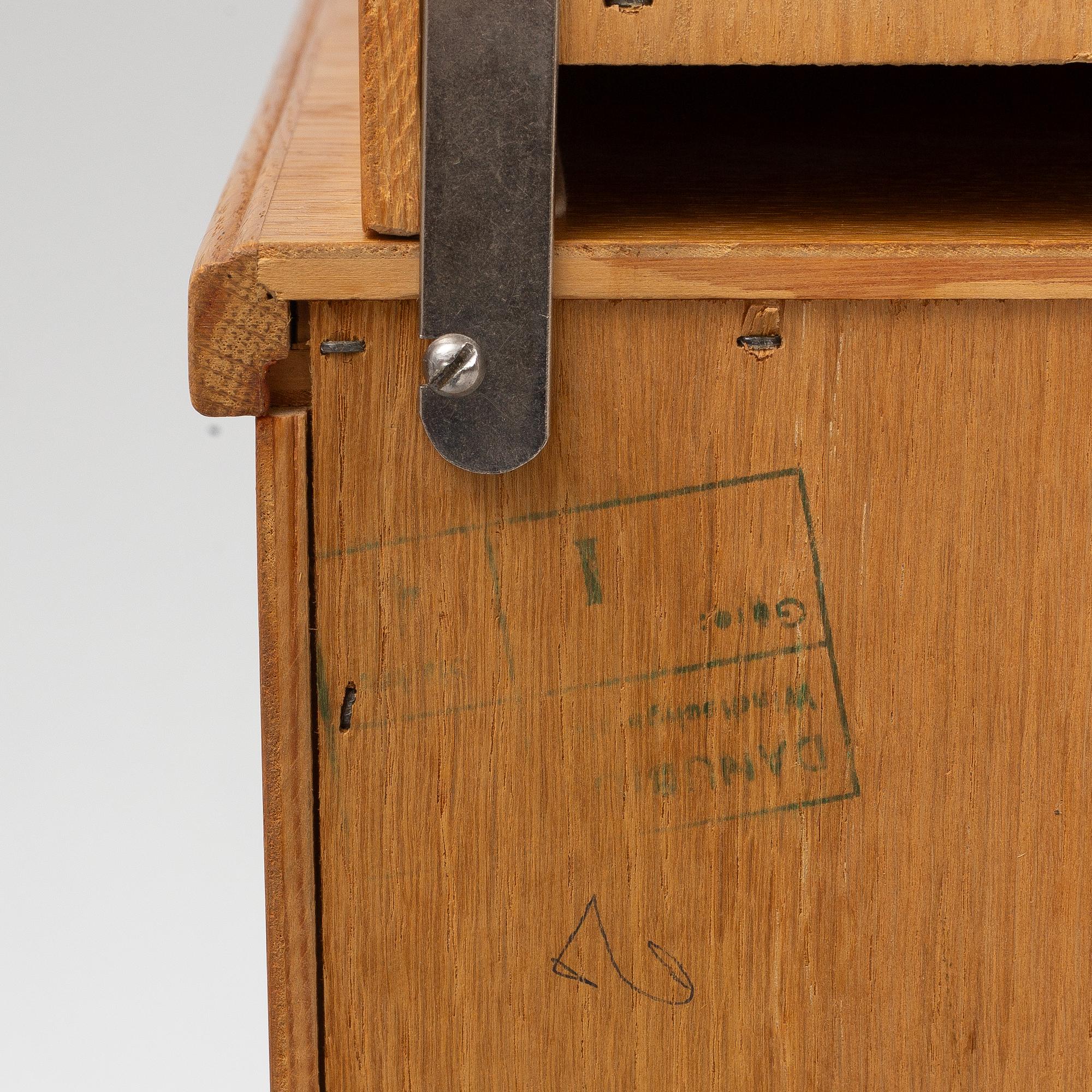 Carl Malmsten, cabinet, 'Herrgården', Bodafors, late 20th century.