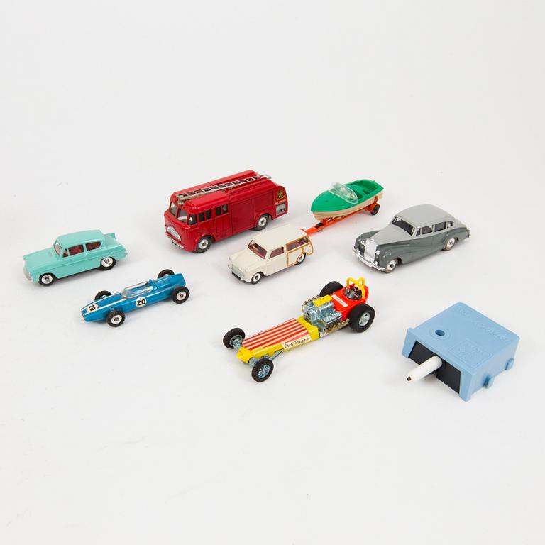 Twelve Dinky Toys vehicles England 1950/60s.