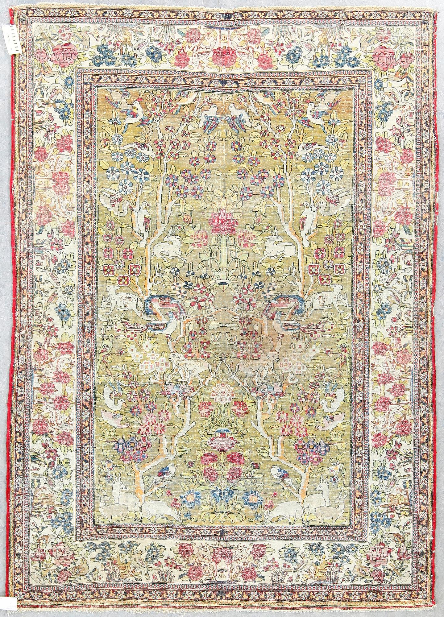 MATTA, semiantik Isfahan figural,, ca 200x135 cm.