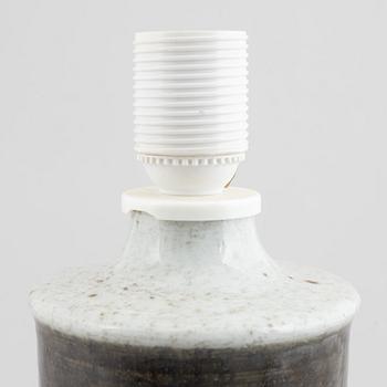 Inger Persson, a stoneware table lamp, Rörstrand, 1960's.