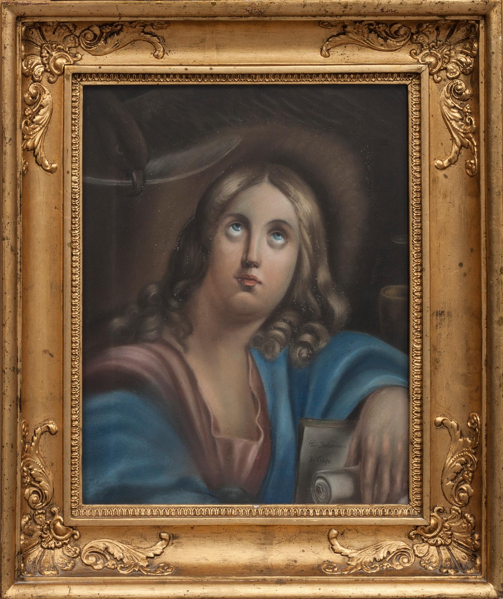 OKÄND KONSTNÄR, pastell, 1800-tal.