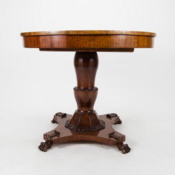 PÖYTÄ, biedermeier tyyli, 1900-luvun alku.