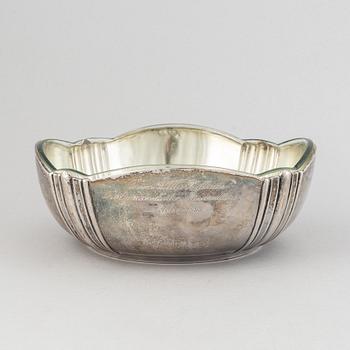 Skål, Silver och glas, Finland, 1923.