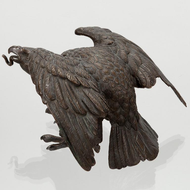 KLOCKSTÄLL, brons, 1800-talets mitt.