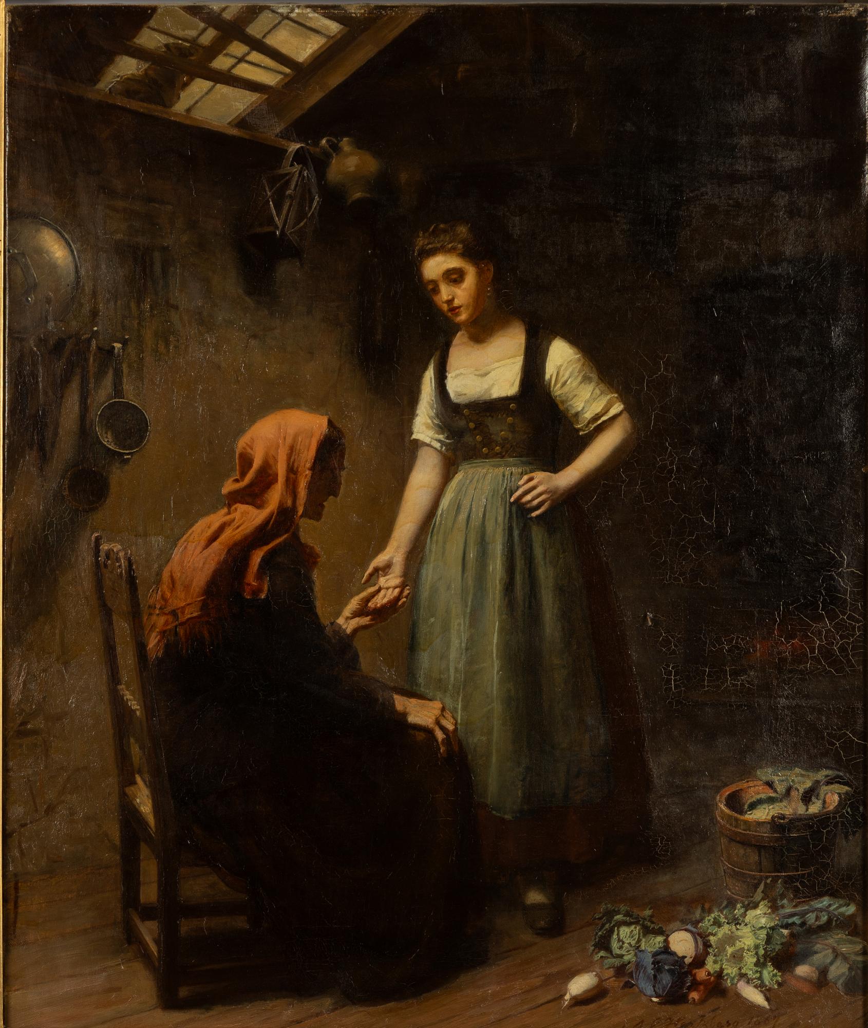 Axel Gustav Hertzberg, At the Fortune Teller.