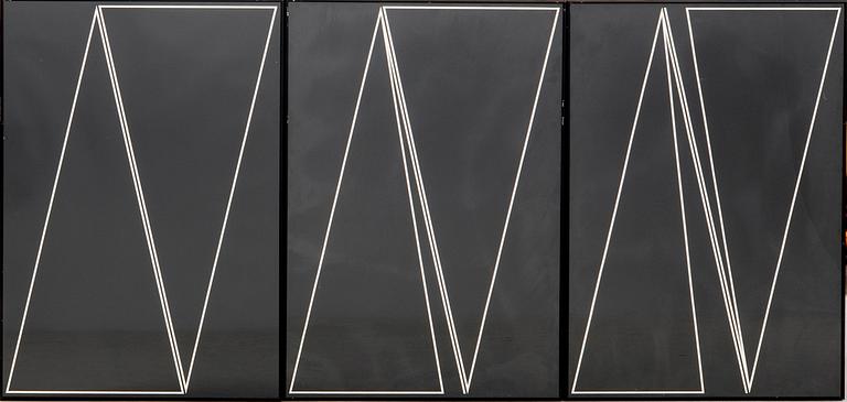 Eric Lennarth, serigraph triptyk one signed  verso.