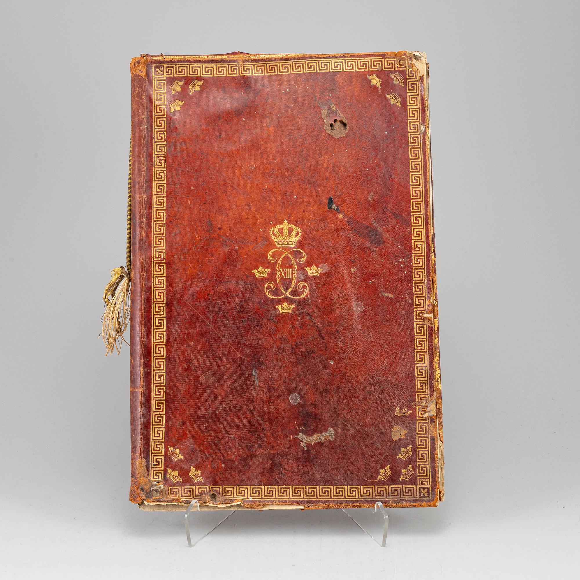 SKÖLDEBREV,  för adliga ätten von Haselberg (ointr).