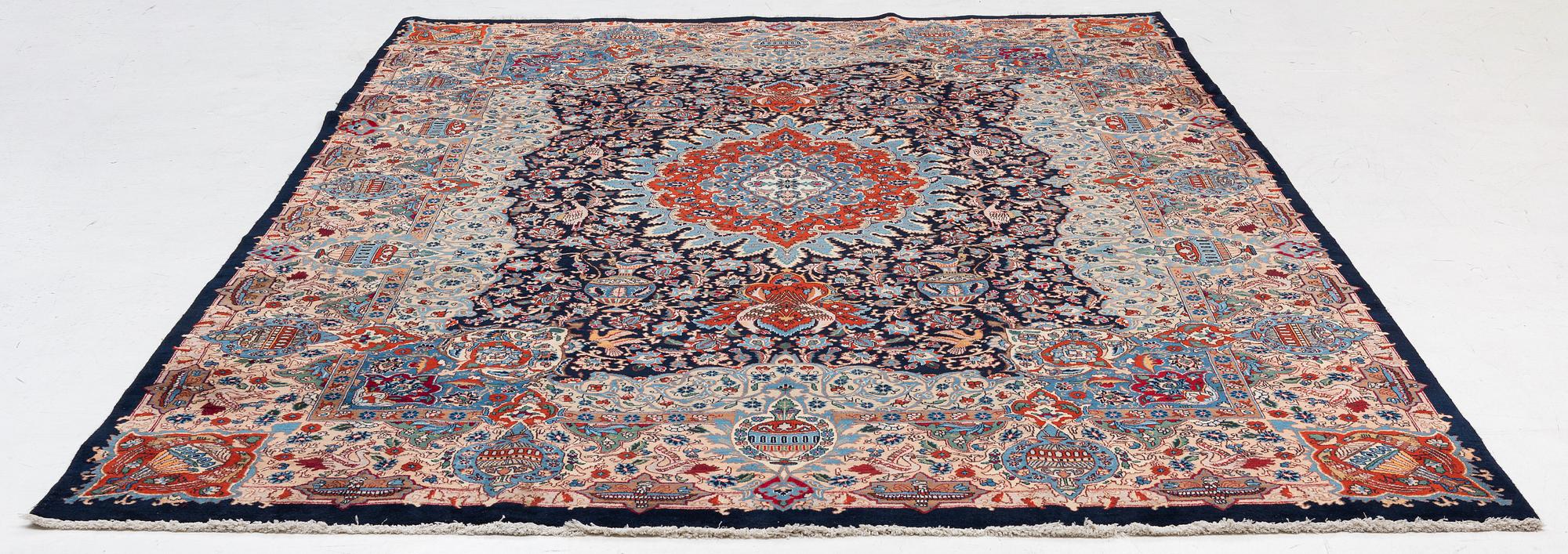 Rug, Kashmar, approx. 350 x 250 cm.
