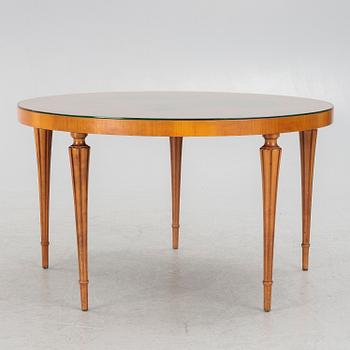 A coffee table, probably Birger Ekman, Mjölby Intarsia, 1938.