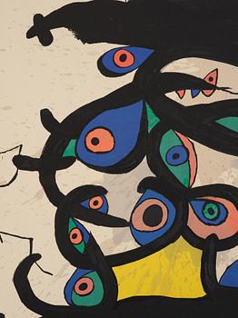 Joan Miró, Poster for the Exhibition 'Peintures sur Papier, Dessins'.