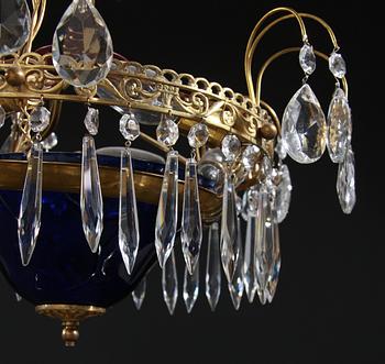 LJUSKRONA, gustaviansk stil, 1900-tal. H ca 45.