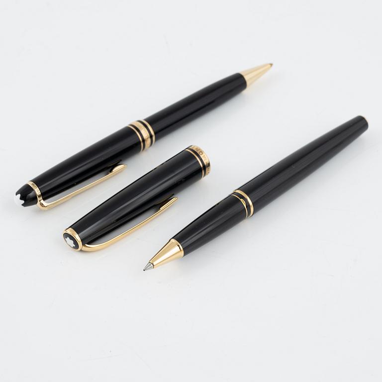 Two ball point penns, Montblanc, second half 1900's.