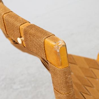 Bruno Mathsson, a 'Pernilla 3' lounge chair, Karl Andersson, 1960s.