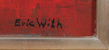 ERIC WITH, olja på duk, sign.