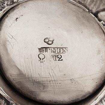 Erik Lemon, bägare, silver, Uppsala (1761-1800).
