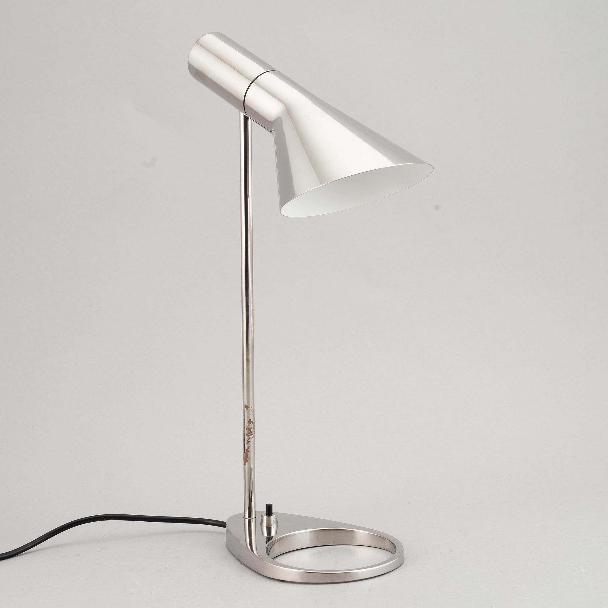 Arne Jacobsen, a table lamp "AJ", Louis Poulsen, Denmark.