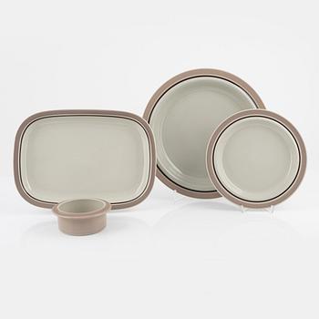 Ulla Procopé, a 21-piece 'Koralli' dinner service, Arabia, Finland.