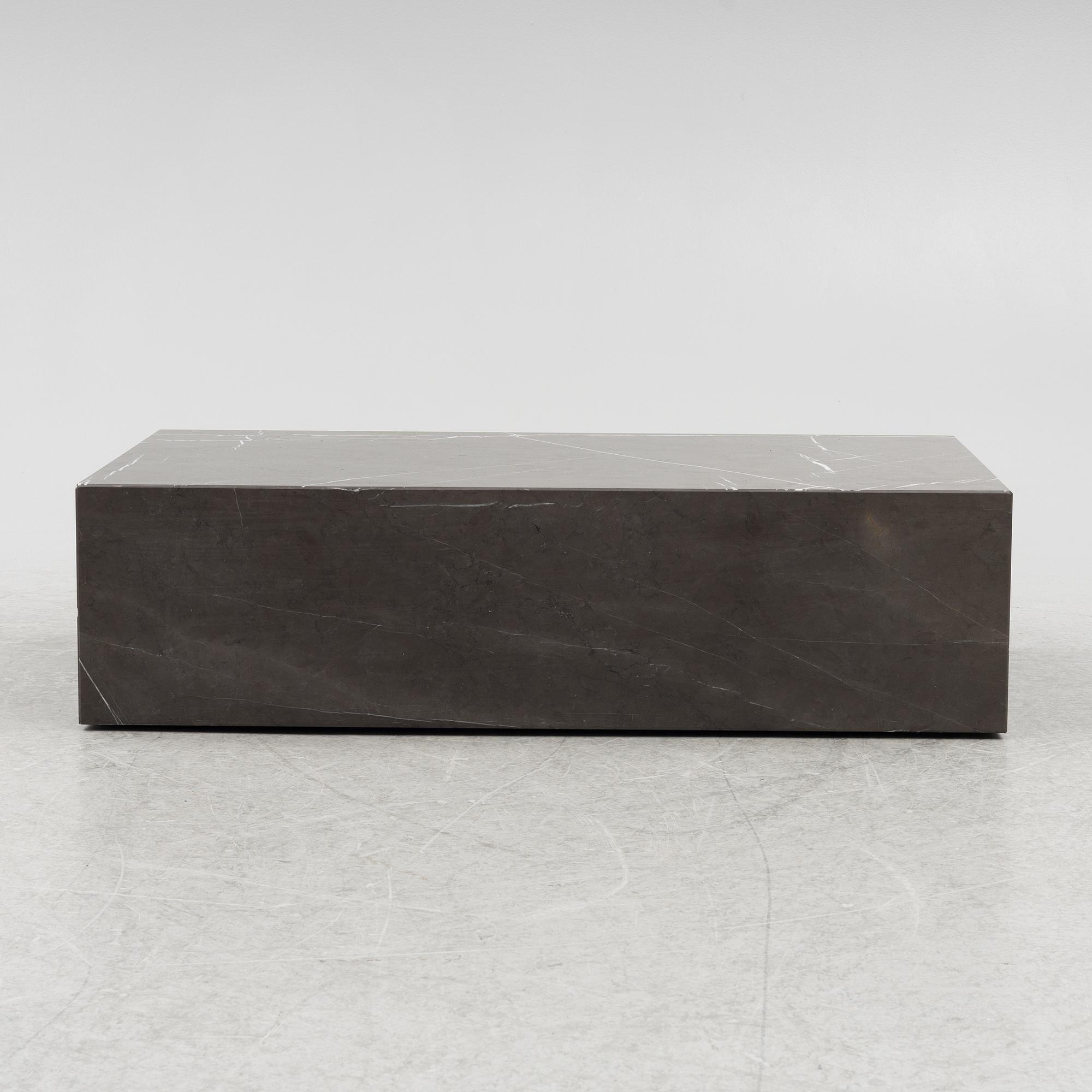 Norm Architects, coffee table, "Plinth low", Audo Copenhagen, Denmark.