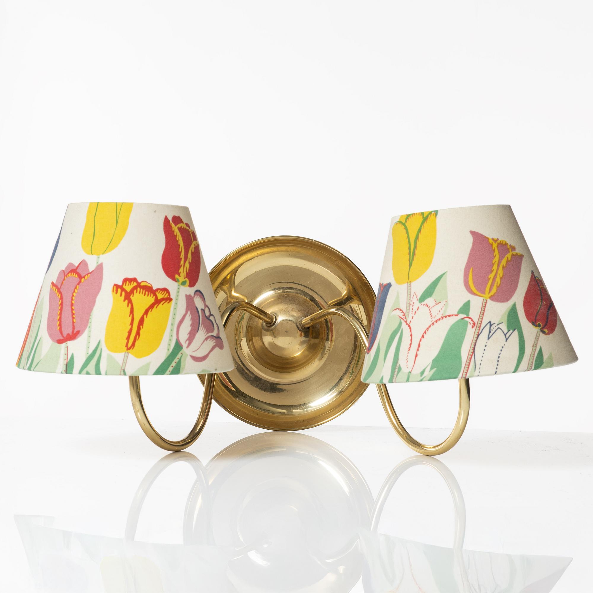 Josef Frank, wall lamp, model G 2565, Svenskt Tenn.