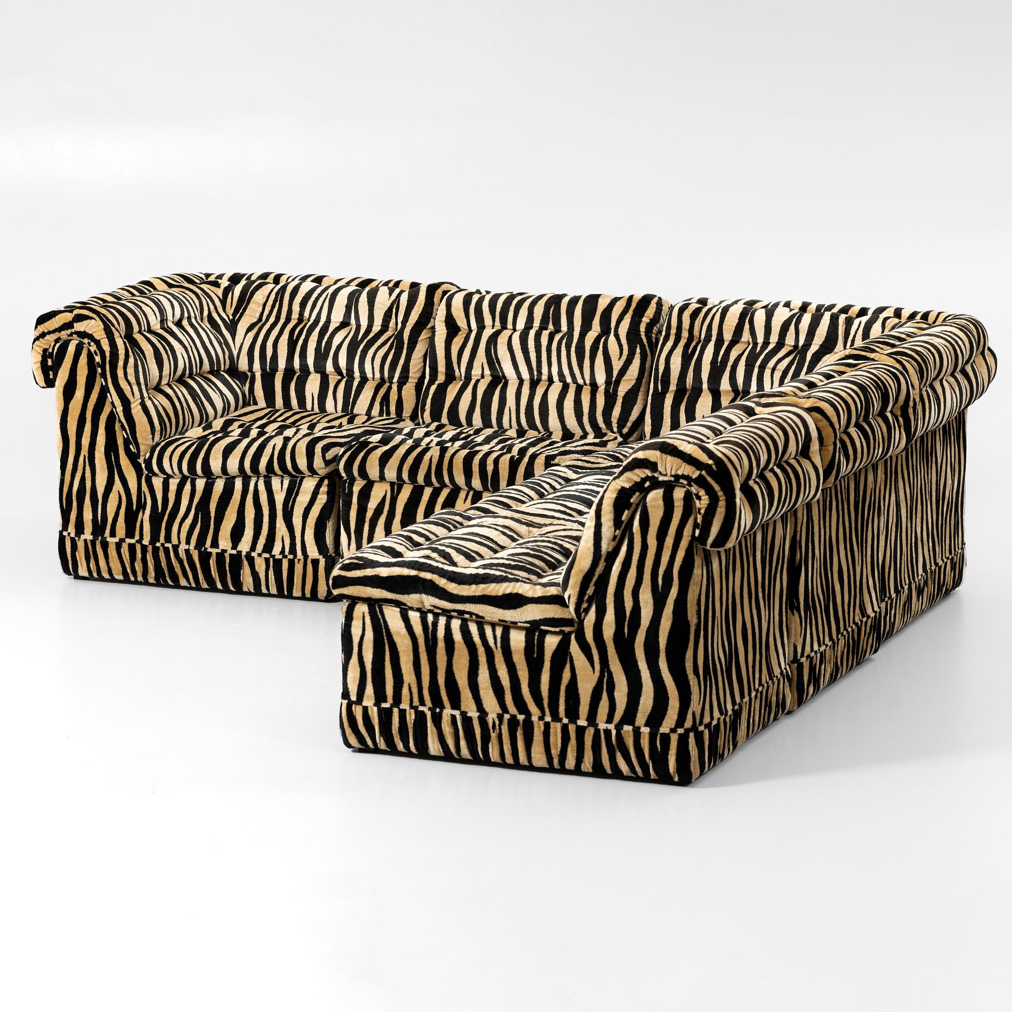 Modular sofa, 5 sections, Scapa Möbler, 1970s.