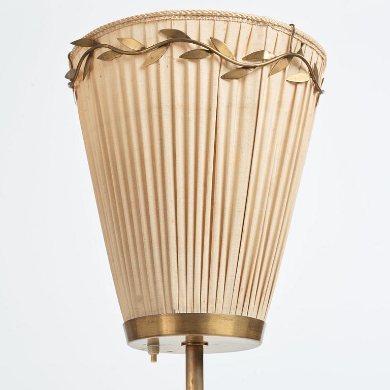 Hans Bergström, golvlampa, Swedish Modern, Ateljé Lyktan, Åhus 1940-tal.