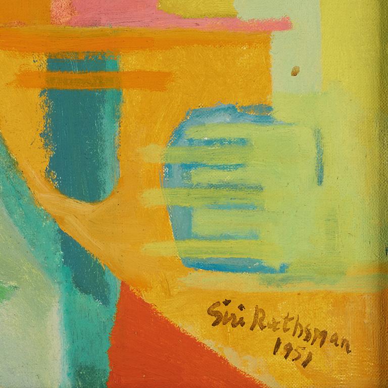 Siri Rathsman, "Alpskog i sol".