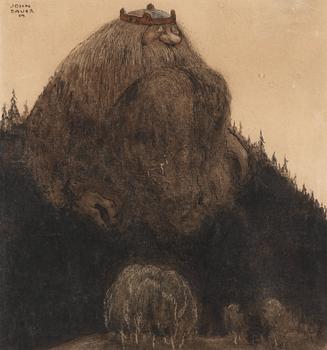 9. John Bauer, "Herr Birre och trollen".