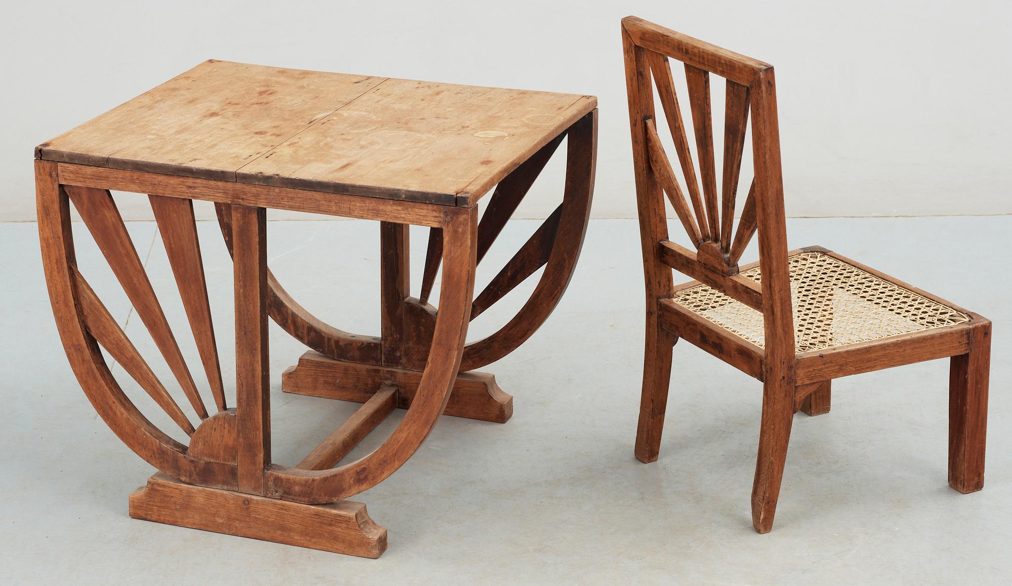 SOFFGRUPP, 5 delar, 1900-tal.