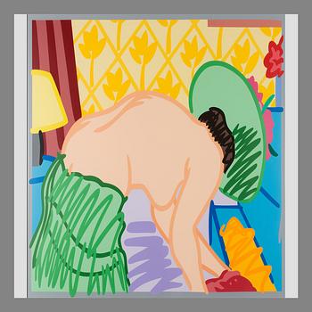 TOM WESSELMANN, "JUDY TRYING ON CLOTHES".